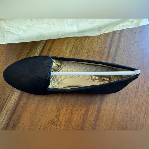 Birdies The Blackbird Women's Black Flats - Picture 3 of 6